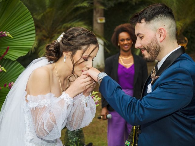 O casamento de Guilherme e Elyfas em Cotia, São Paulo Estado 68