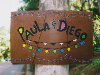 O casamento de Paula e Diego 1