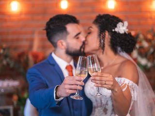 O casamento de Rafaele e Frank