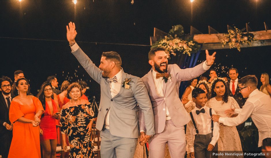 O casamento de Vicente e Aécio em São Luís, Maranhão
