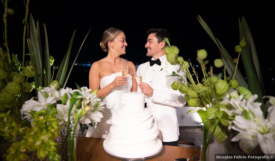 O casamento de Alessandra e Walter