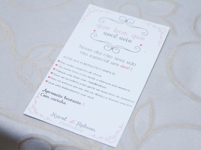 O casamento de Robson e Karol em São Paulo 123