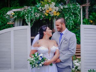 O casamento de Eliane e Antony