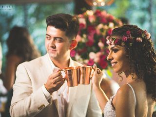 O casamento de Nicole e Elvis jr