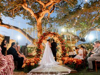 O casamento de Giselle e Caio