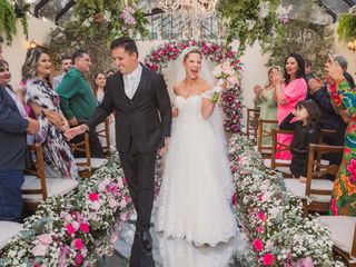 O casamento de Taciana e Joaquim