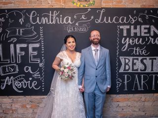 O casamento de Cínthia e Lucas
