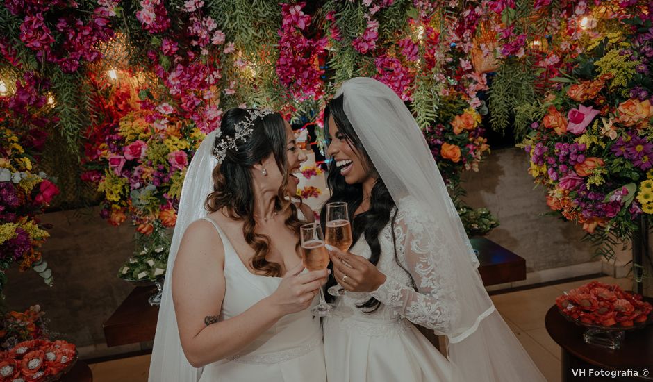 O casamento de Luciana e Lucrenia