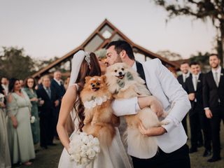 O casamento de Caio e Christine