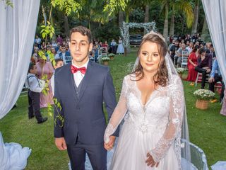 O casamento de Paula e Marcelo