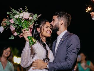O casamento de Janiara e Giuseppe