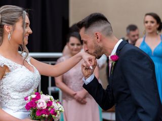 O casamento de Alana e Jeferson