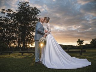 O casamento de Clarissa e Sérgio