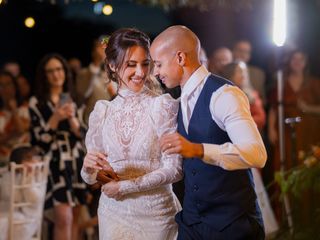 O casamento de Priscila e André