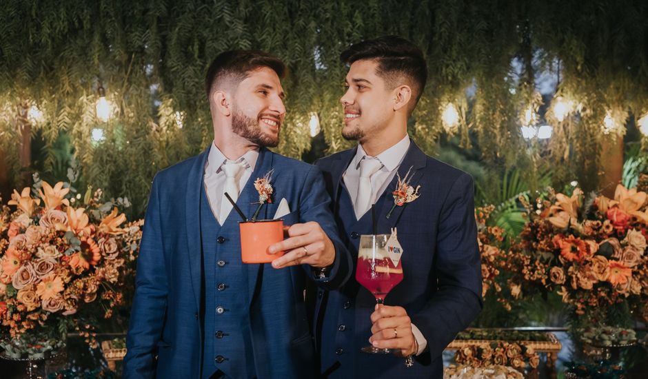 O casamento de Alexandre e André em Santa Luzia, Minas Gerais
