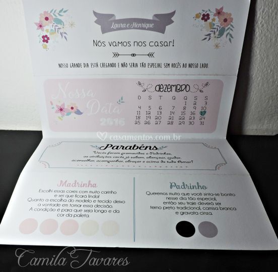 Camila Tavares - Papelaria Personalizada