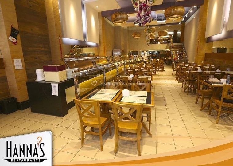 Hanna's Restaurante - A partir de R$30 - 10% Desconto - 6 Fotos