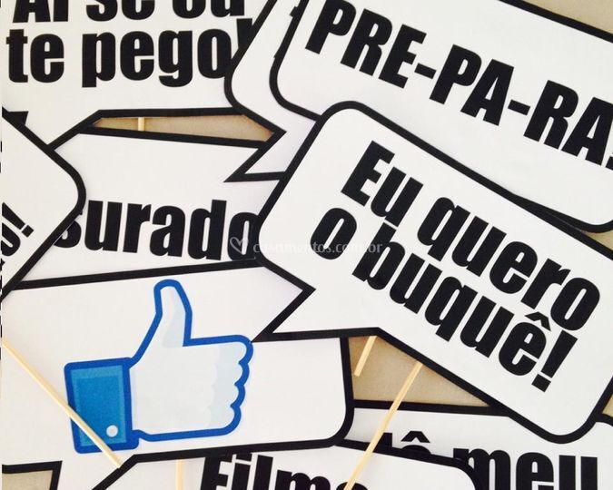 Placas Com Frases Engraçadas De La Carta Conviteria Foto 1
