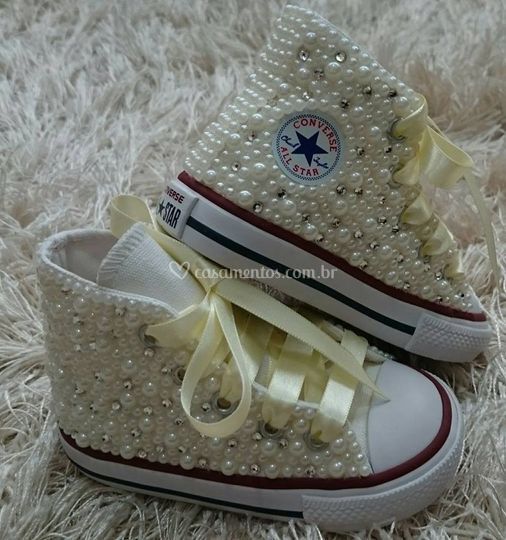 all star customizado casamento