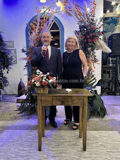 Celebrante Nelson Matos.