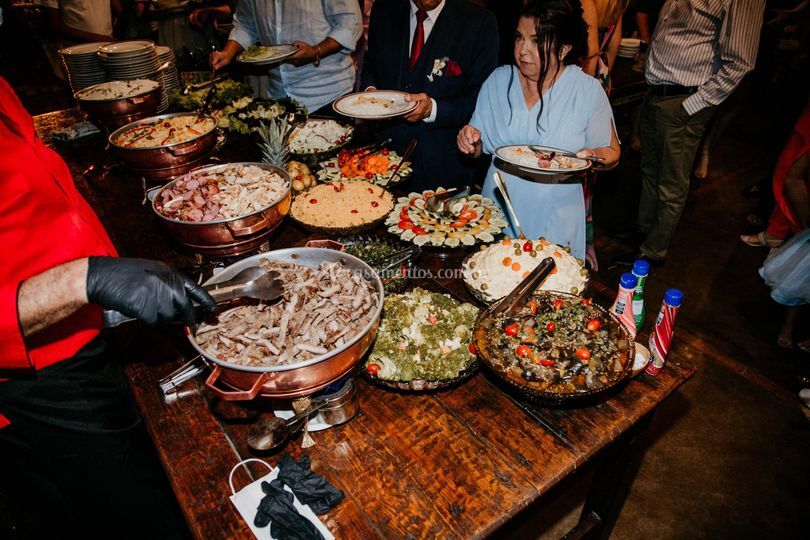 Buffet Marron Glacê
