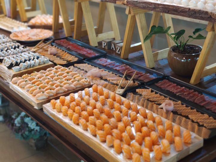 Sushi Eventos Buffet Japonês