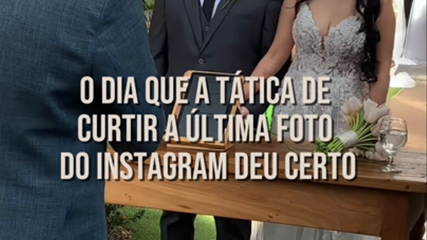 O DIA QUE A TÁTICA DE CURTIR A ULTIMA FOTO NO INSTAGRAM DEU CERTO! Letícia & Jimmy 