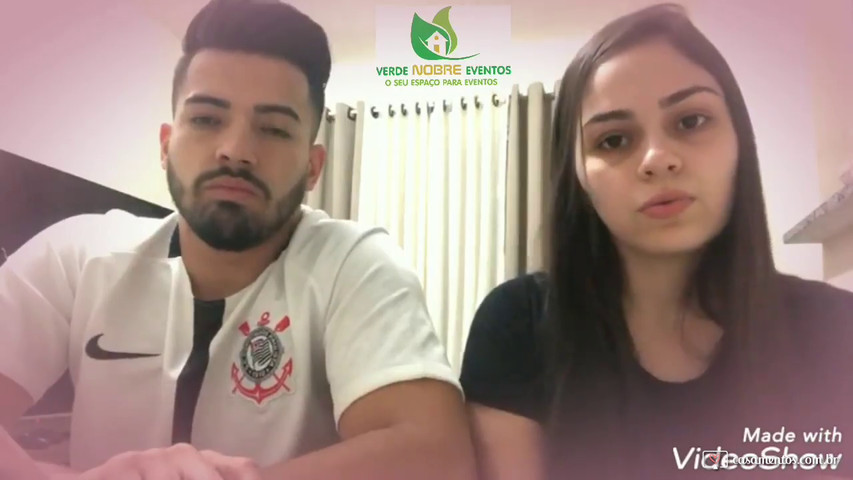 Depoimento noivos Aline e Junior
