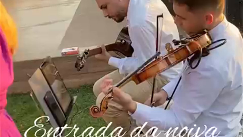 Entrada da Noiva - Formato Trio. (Voz, Violão e Violino)