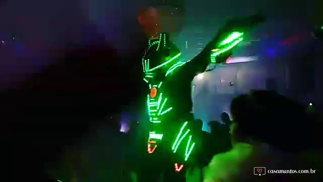 Robô de led