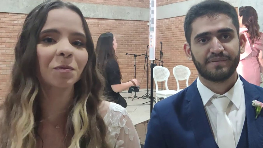 Depoimento de Carolina & Vinícius sobre a importância da Assessoria 