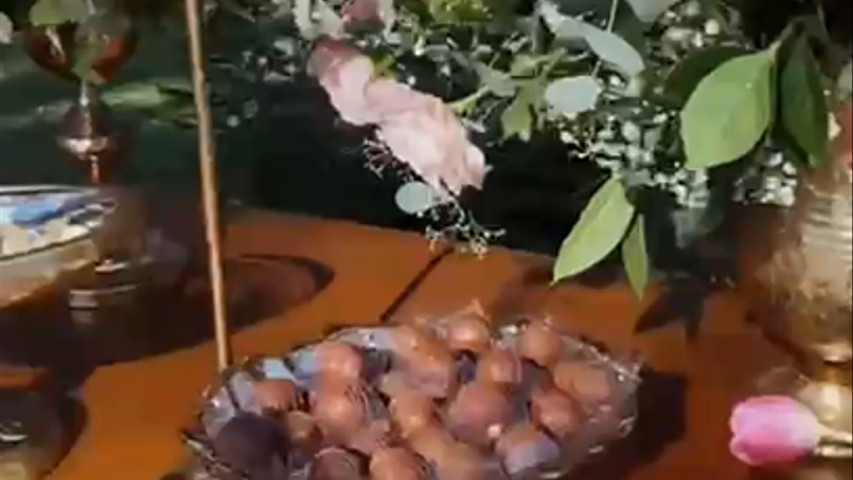 Casamento romântico ao ar livre 