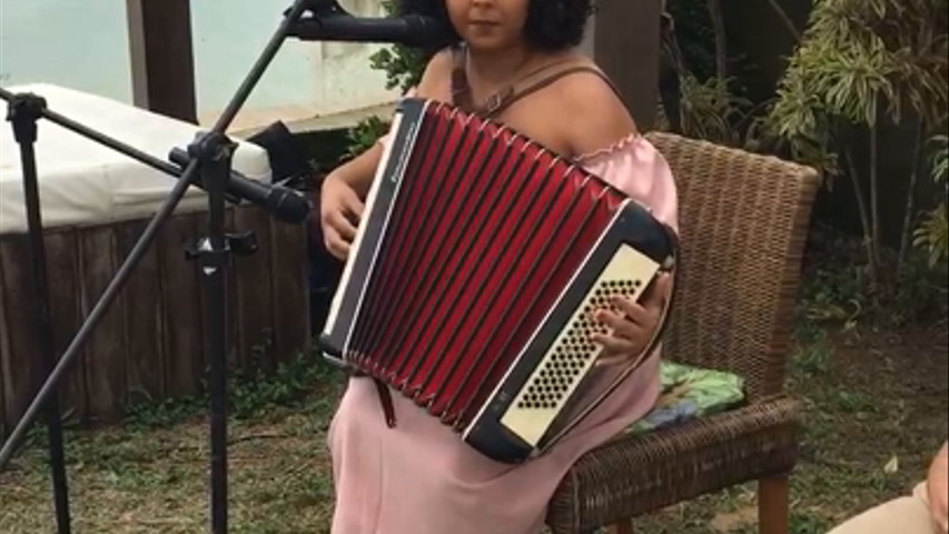 Acordeon, voz e violão 