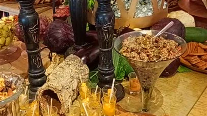 Mesa de antepastos 
