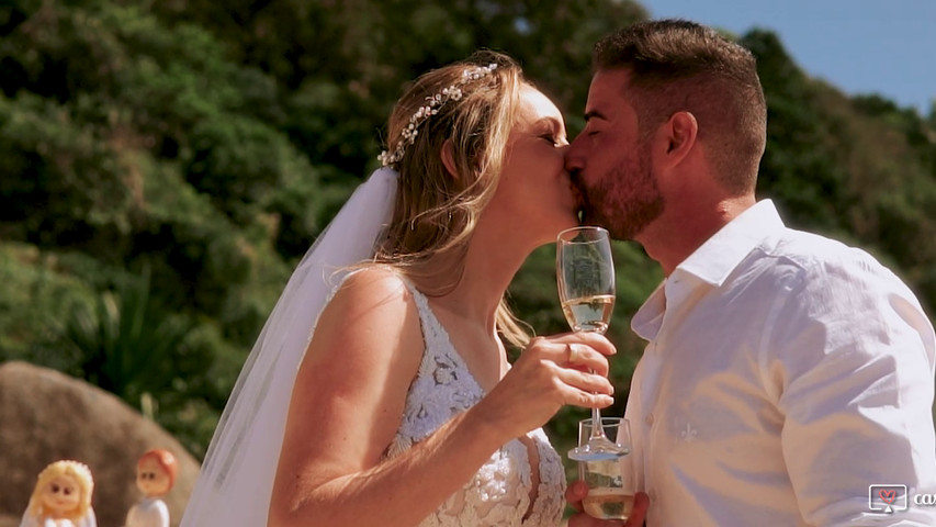 Elopement Wedding em Bombinhas - Patrícia e Eduardo