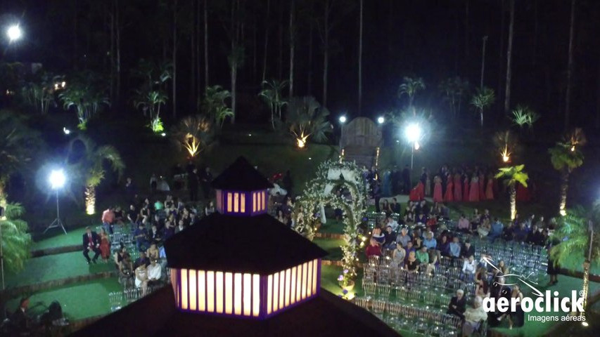 Eden Garden Eventos - VISTA DE CIMA