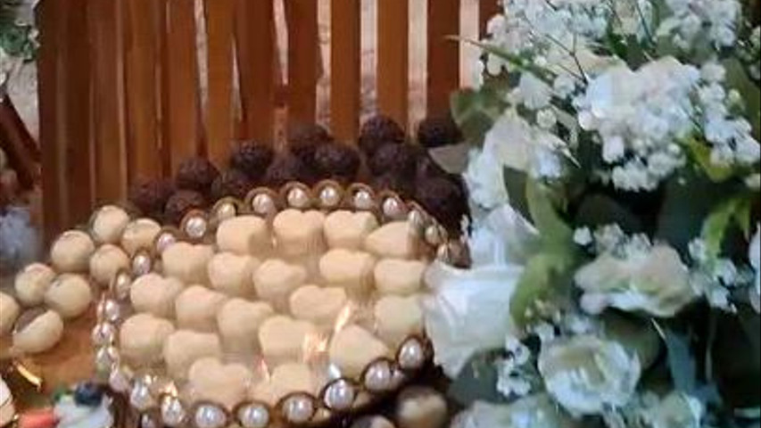 Mesa de docinhos 