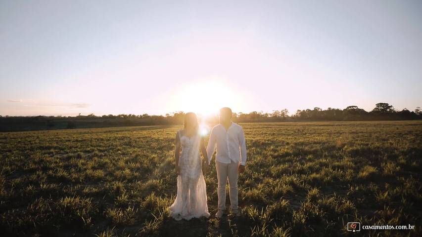 Pré Wedding no campo