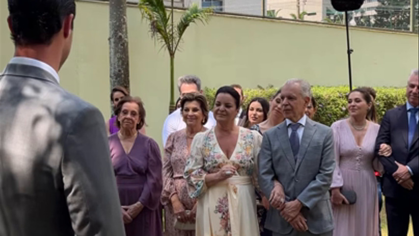 Cerimônia em casa 