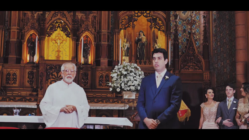 Casamento Belíssima Igreja do Embaré - Santos/SP