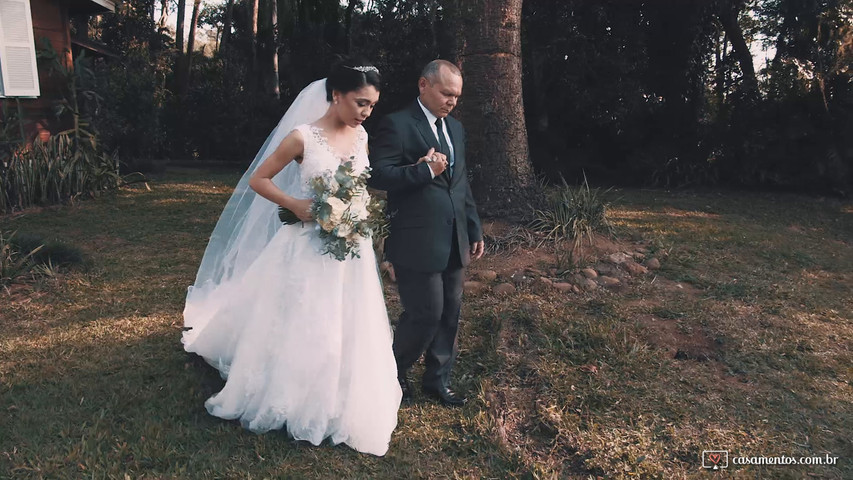 Casamento ao vivo com Drone Adna e João