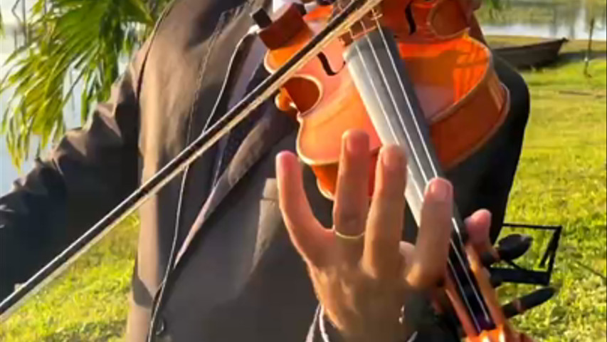 Violino e piano em Fortaleza