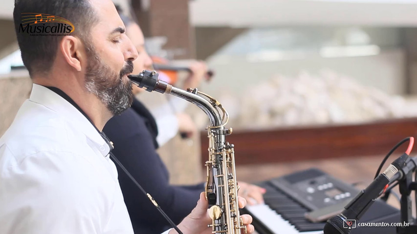 Saudosa Lembrança (Harpa Cristã) - Trio Violino, Sax e Teclado