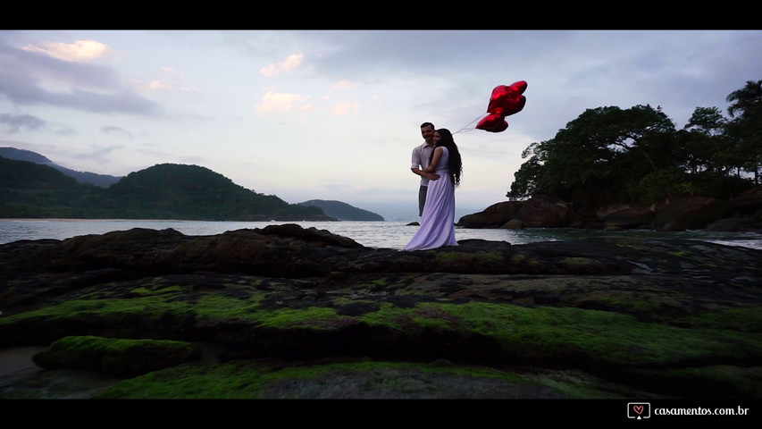 Eliezer & Sara - Pre Wedding - Praia Ubatuba SP.