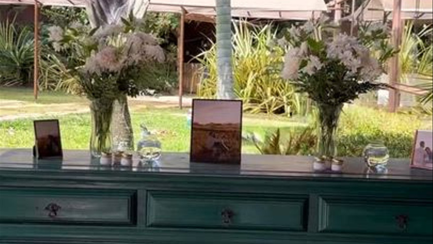 Cerimônia no espaço Garden 