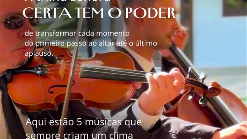 A trilha sonora certa