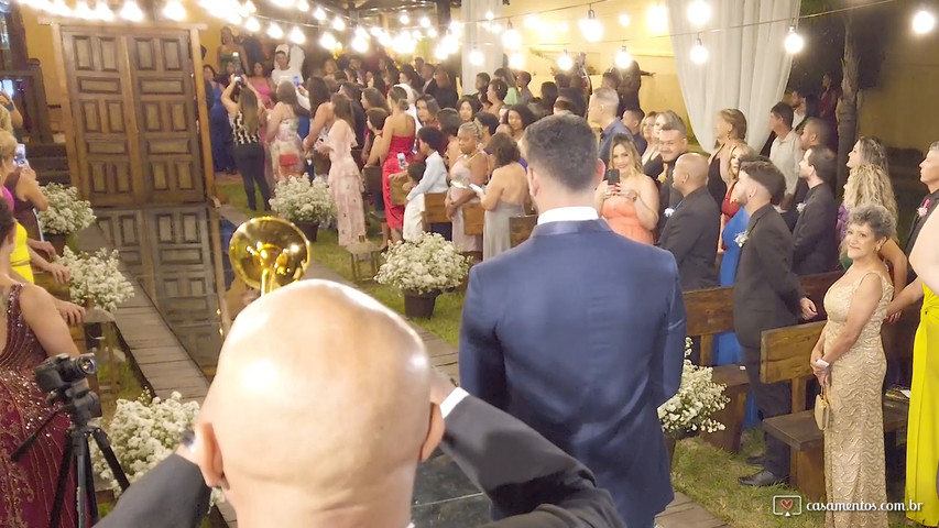 Clarinada + Narcha + Ainda Bem thiaguinho - entrada da noiva