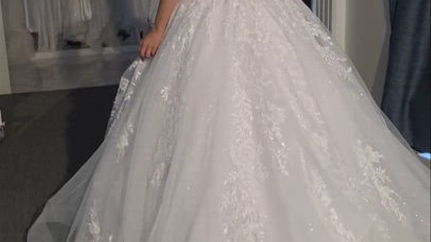 Vestido de noiva em corset