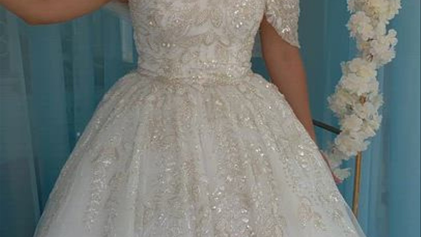 Vestido de noiva off white