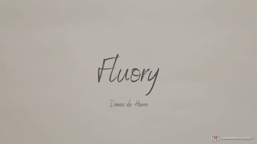 Damas de Honra Fluory 